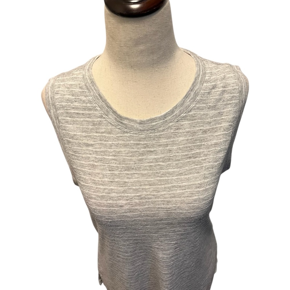 Athleta Heather Gray Women's Tank Top - Picture 6 of 9